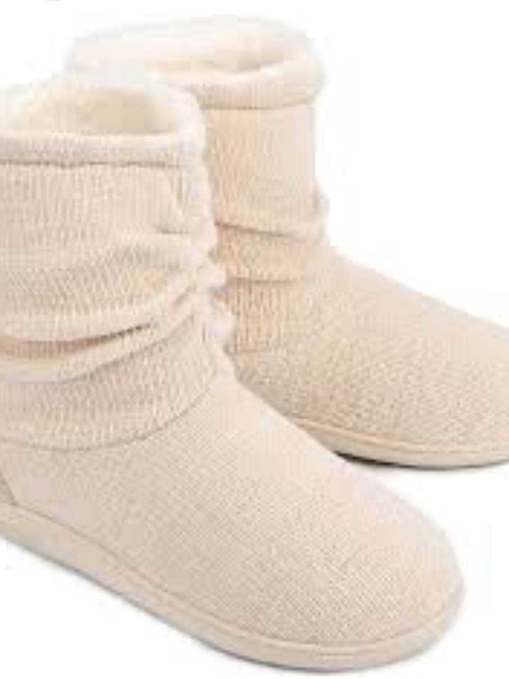 Longbay Lightweight Comfort Slipper boot- Gray Sz 9/10